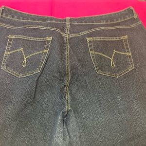 Just my size stretch classic denim blue jeans size 26 W